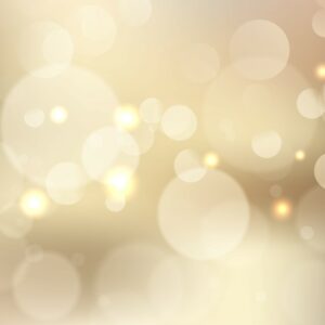 Golden bokeh lights background